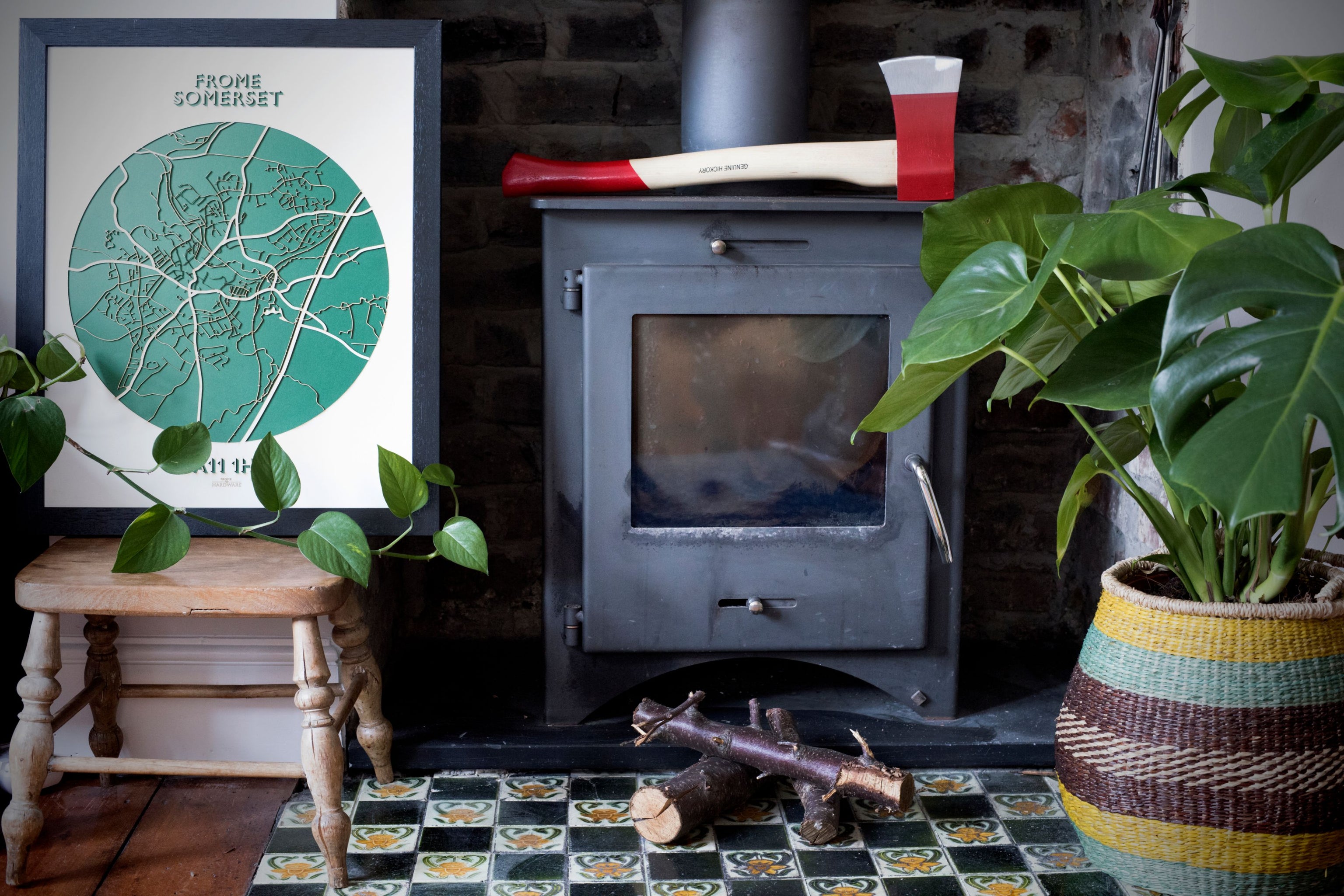 Lasercut Map - Frome – Frome Hardware